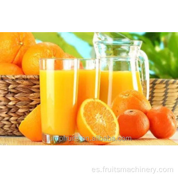 Línea de producción de jugo de fruta naranja de limonada en Canniz